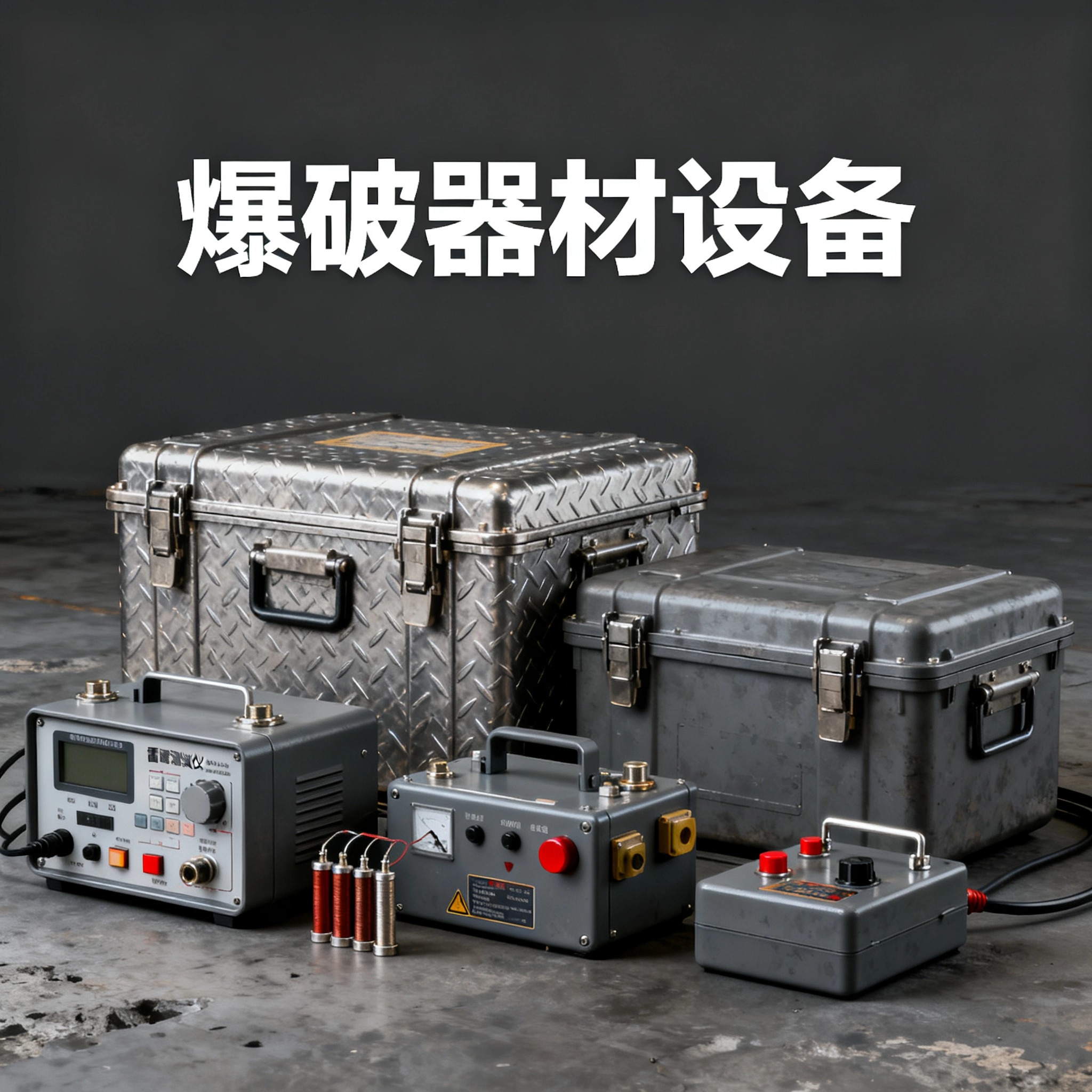 杭锦后爆破工程师的“兵器库”：常用器材一册通